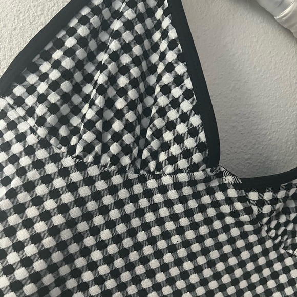 {Solid & Striped} Brand New Baby Gingham Jacquard One Piece - Picture 7 of 11